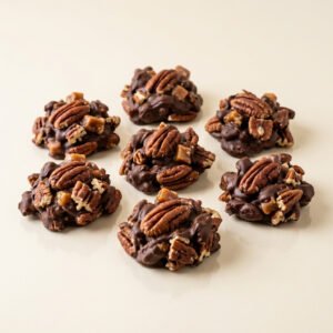 Maple Pecan Chocolate Clusters