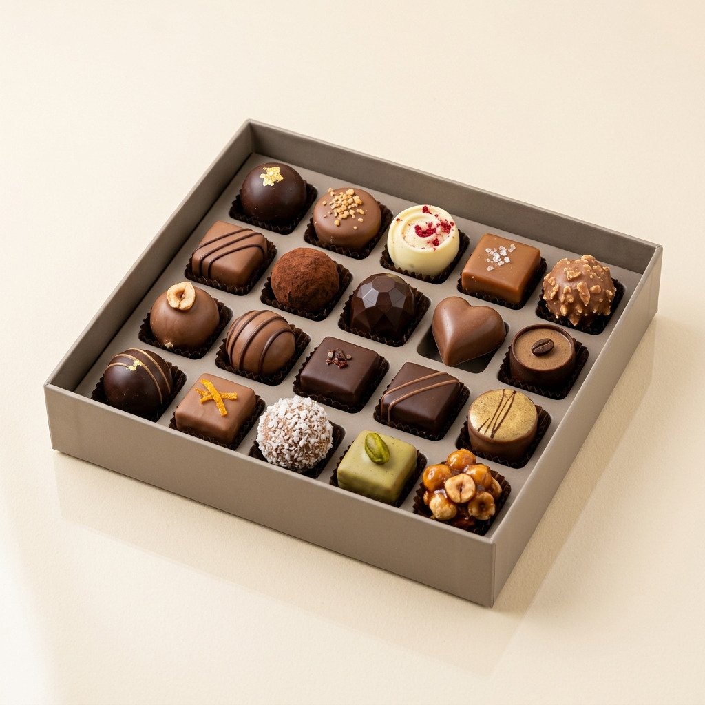 Assorted Praline Chocolate Selection