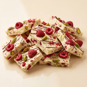 White Chocolate Raspberry Bark