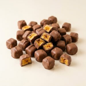 Milk Chocolate Honeycomb Bites