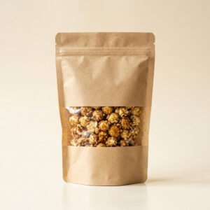 Gourmet Caramel Popcorn Pouch