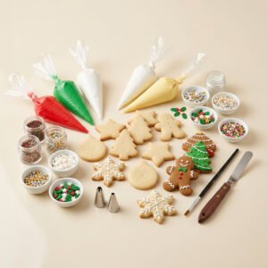 Festive Cookie Decorating Kit